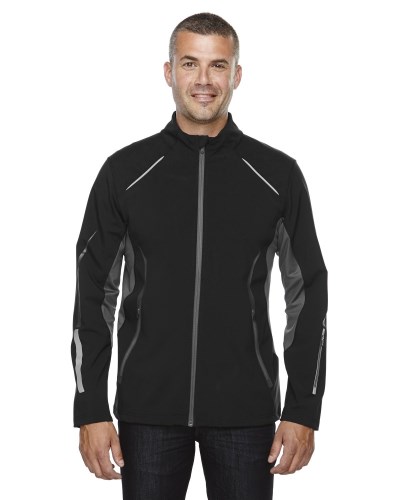 Ash City - North End 88678 Men's Pursuit Three-Layer Light Bonded Hybrid Soft Shell Jacket with Laser Perforation