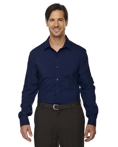 Ash City - North End 88804 Men's Rejuvenate Performance Shirt with Roll-Up Sleeves