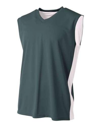 A4 NB2320 Youth Reversible Moisture Management Muscle Shirt