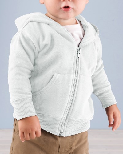 Rabbit Skins 3446 Infant Zip Fleece Hoodie With Pockets