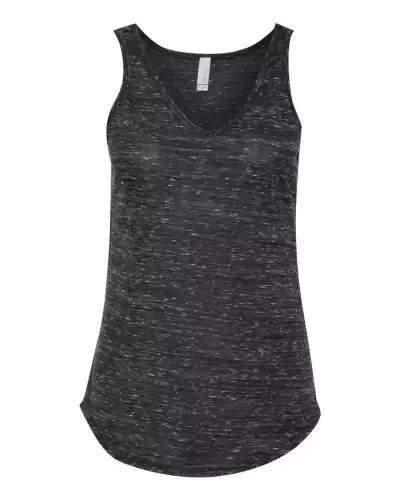 BELLA + CANVAS 8805 Women's Flowy V-Neck Tank 2 Pack