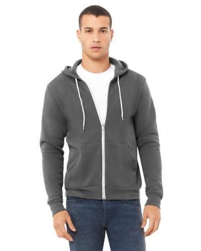 Bella + Canvas 3739 Unisex Fleece Full Zip Hoodie