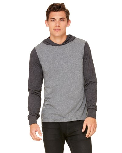 Bella + Canvas 3512 Unisex Jersey Long-Sleeve Hoodie