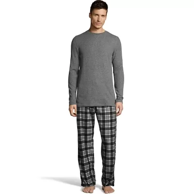 Hanes X-Temp 153 Mens Microfleece Sleep Set