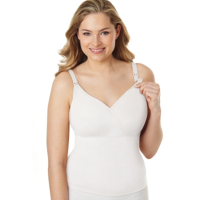 Playtex Nursing Camisole with Built-In Foam Bra & X-Temp 153 Cooling Technology