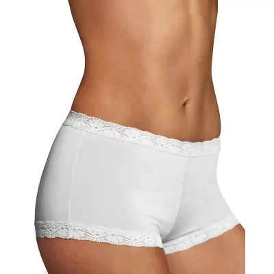 Maidenform Microfiber and Lace Boyshort