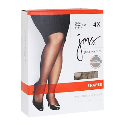 Shaper with Silky Leg Sheer Toe