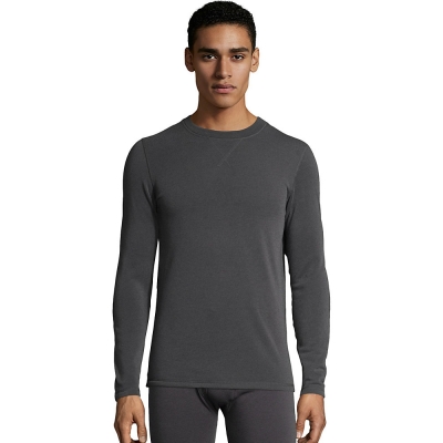 Hanes Mens Polywool Crewneck