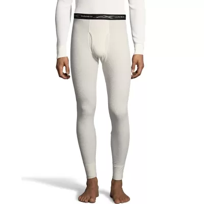 Hanes Mens Waffle Knit Thermal Pant