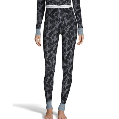 Hanes Womens Waffle Knit Thermal Pant