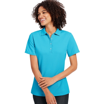 Ladies' 6.5 oz. X-Temp® Piqué Short-Sleeve Polo with Fresh IQ