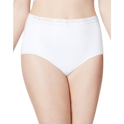 Just My Size Nylon Full Brief, 5-Pack