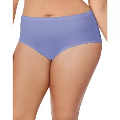Just My Size Cotton TAGLESS Brief Panties  8-Pack