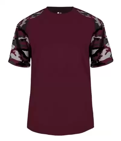 Badger Sport 414100 Camo Sport Tee