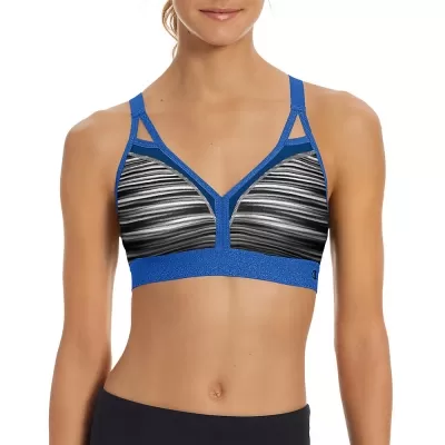 Champion Women Curvy Strappy Sports Bra - Print