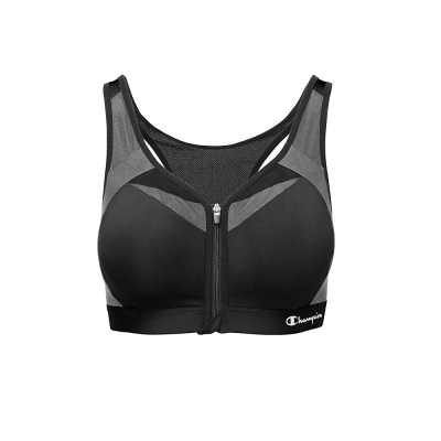 Champion Motion Control Zip Sports Bra