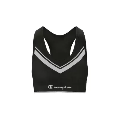 Champion The Sweatshirt Chevron Racerback Sports Bra