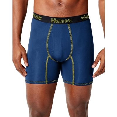 Hanes Mens Comfort Flex Fit Breathable Mesh Boxer Briefs 3-Pack