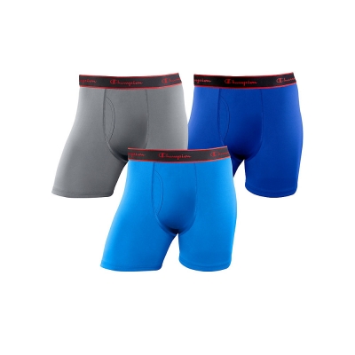 Champion Active Performance Regular Boxer Brief 3-Pack