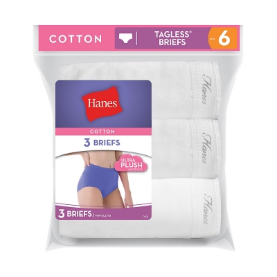 Hanes Womens Cotton Briefs