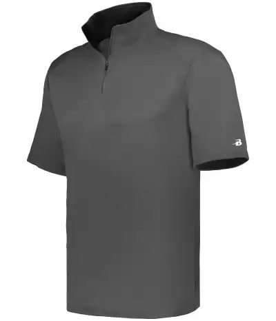 Badger Sport 419900 B-Core 1/4 Zip Short Sleeve Pullover