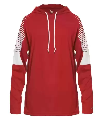 Badger Sport 421100 Lineup Hood Tee