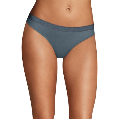 Maidenform Sport Heathered Micro Thong