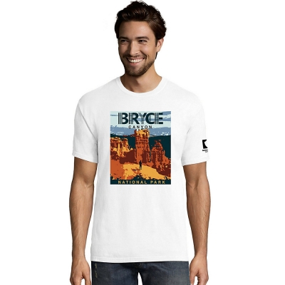 Hanes ComfortWash Bryce Canyon National Park Graphic Short Sleeve Tee