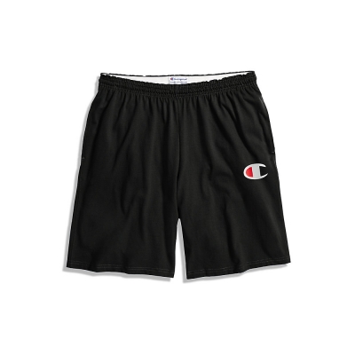 Champion Mens Classic Jersey Shorts, Big C Logo