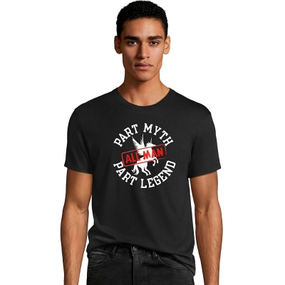 Hanes Mens All Man Graphic Tee
