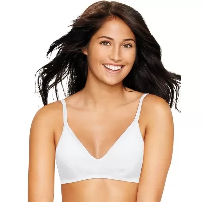 Hanes Ultimate Comfy Support ComfortFlex Fit Wirefree Bra