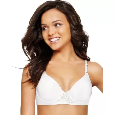 Hanes Ultimate Smooth Inside and Out Underwire Bra