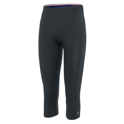 Champion Women Gym Issue Capri w/Side Pocket