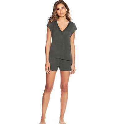 Maidenform V-Neck Shorts Set
