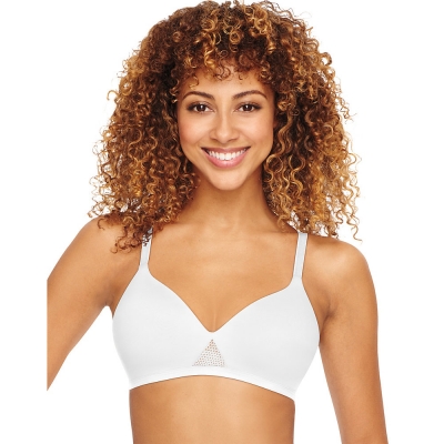 Hanes Womens Oh So Light Foam Wirefree Bra
