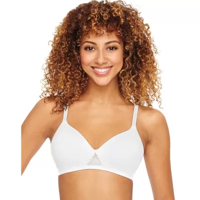 Hanes Womens Oh So Light Foam Wirefree Bra