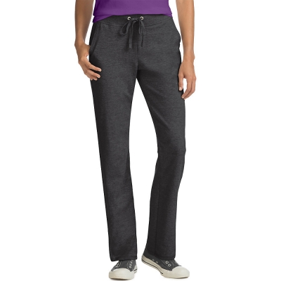 Hanes Womens French Terry Pocket Pant