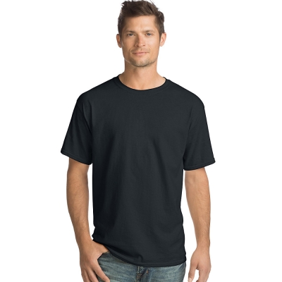 Hanes ComfortSoft Mens Short-Sleeve Crewneck T-Shirt 4-Pack