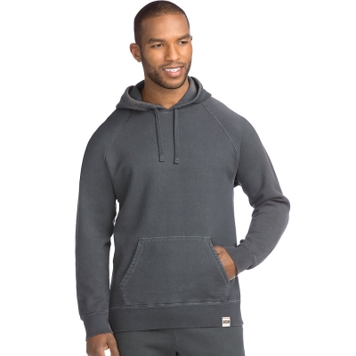 Hanes Mens 1901 Heritage Fleece Raglan Pullover Hoodie