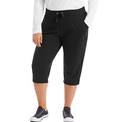 Just My Size French Terry Womens Capris