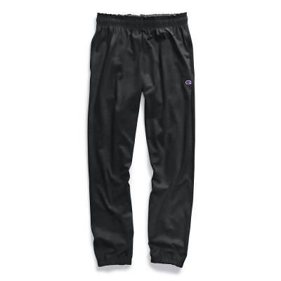Champion Authentic Mens Closed Bottom Jersey Pants
