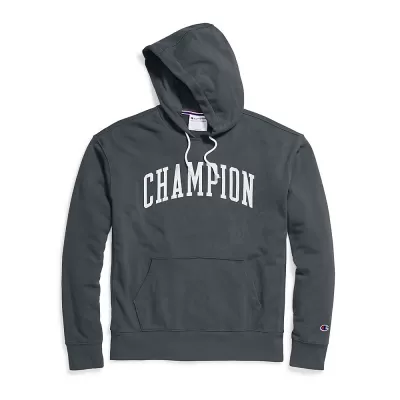 Champion Mens Heritage French Terry Pullover Hoodie, Arch Logo