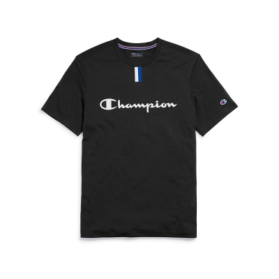 Champion Mens Tee, Script Logo