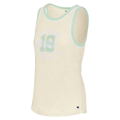 Champion Womens Heritage Ringer Tank-Champion Phys Ed Dept