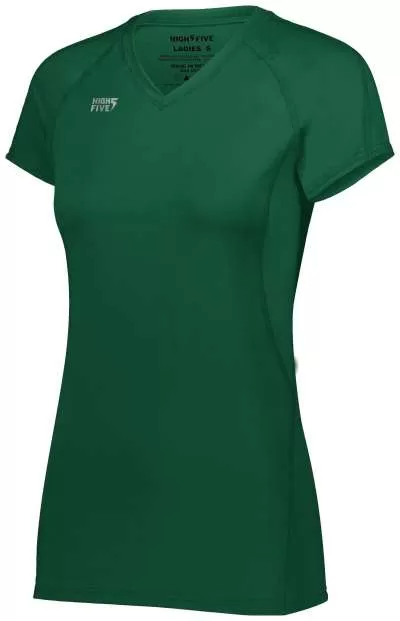 High 5 Five 342223 Girls Truhit Short Sleeve Jersey