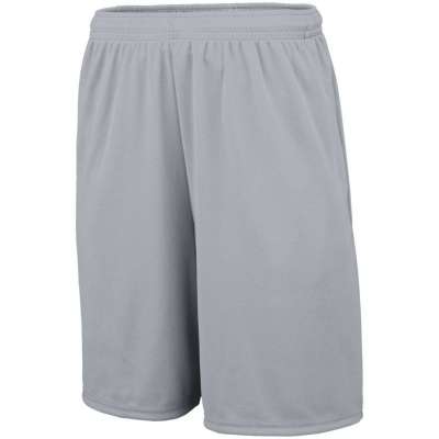 Augusta Sportswear 1429 Wicking Knit Youth Training Shorts With Pockets