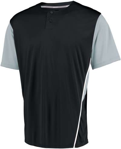 Russell Athletic 3R6X2B Youth Two-Button Placket Jersey