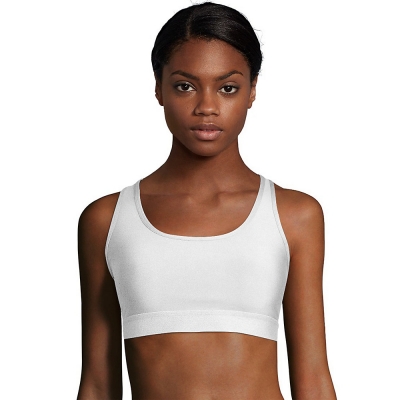 Hanes Sport 153 Women's Racerback Compression Sports Bra