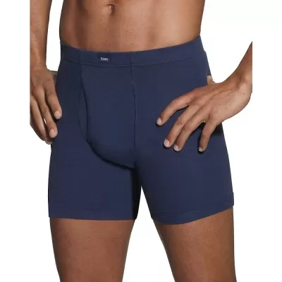 Hanes Classics Men's Dyed Boxer Briefs with ComfortSoft Waistband 5-Pack
