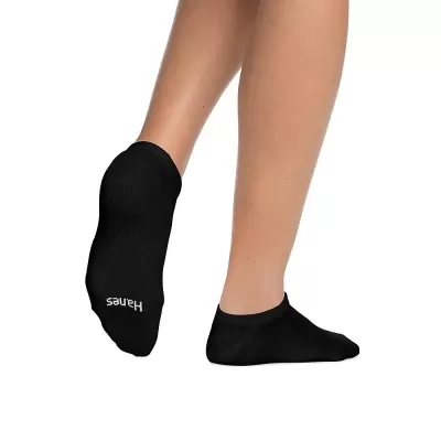 Hanes Women's ComfortSoft Low Cut Socks 3-Pack